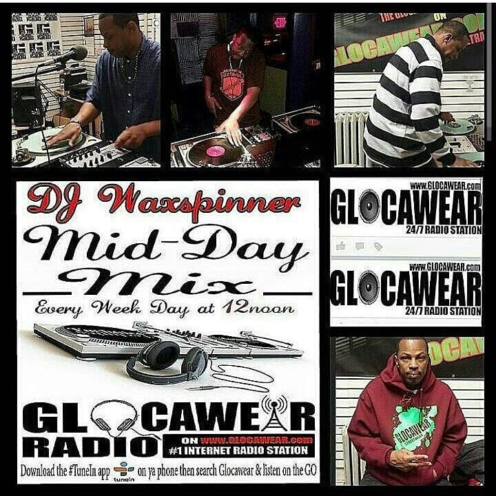 Check Out #Dj Waxspinner’s #MID #DayMix (every week day at 12:00