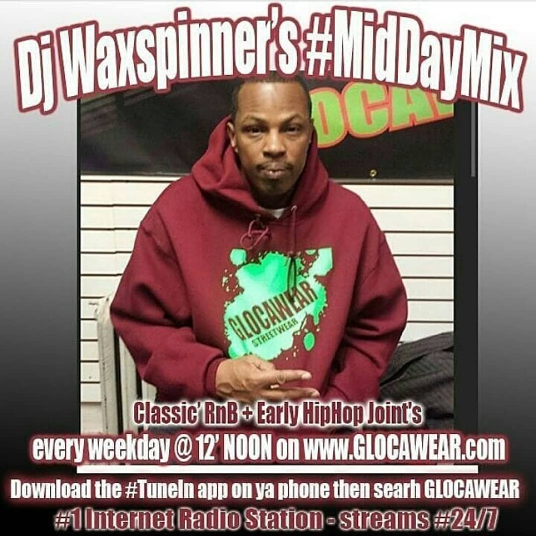 The DjWaxspinner Show 12-1pm spinning Classic Funk