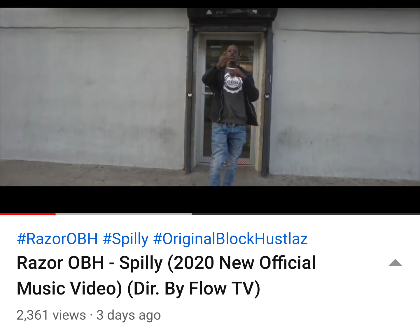 Razor OBH – Spilly (2020 New Official Music Video) (Dir. By Flow TV)